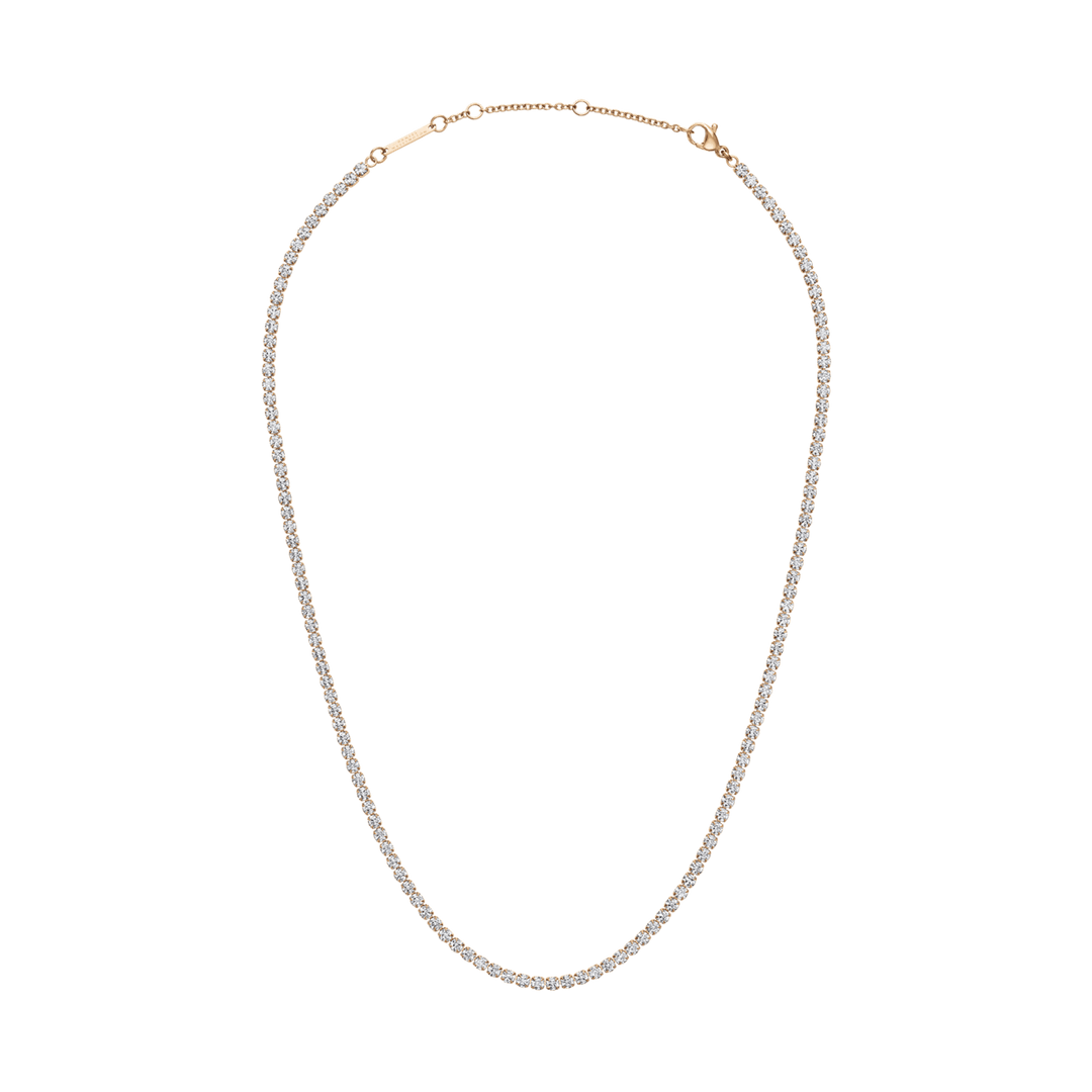 Daniel Wellington Classic Tennis Necklace Rose Gold