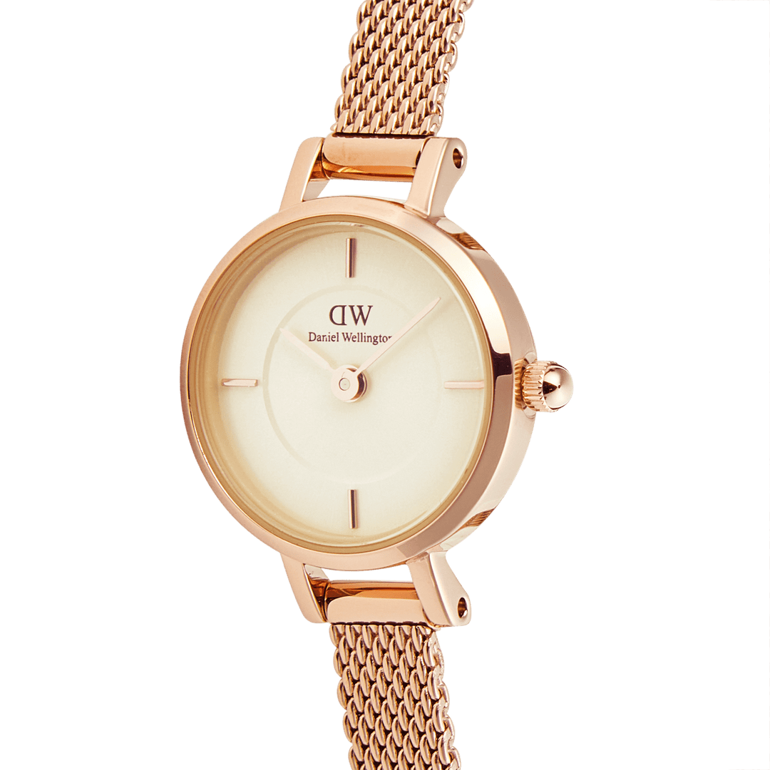 Daniel Wellington Petite Mini Champagne Melrose Watch 19mm