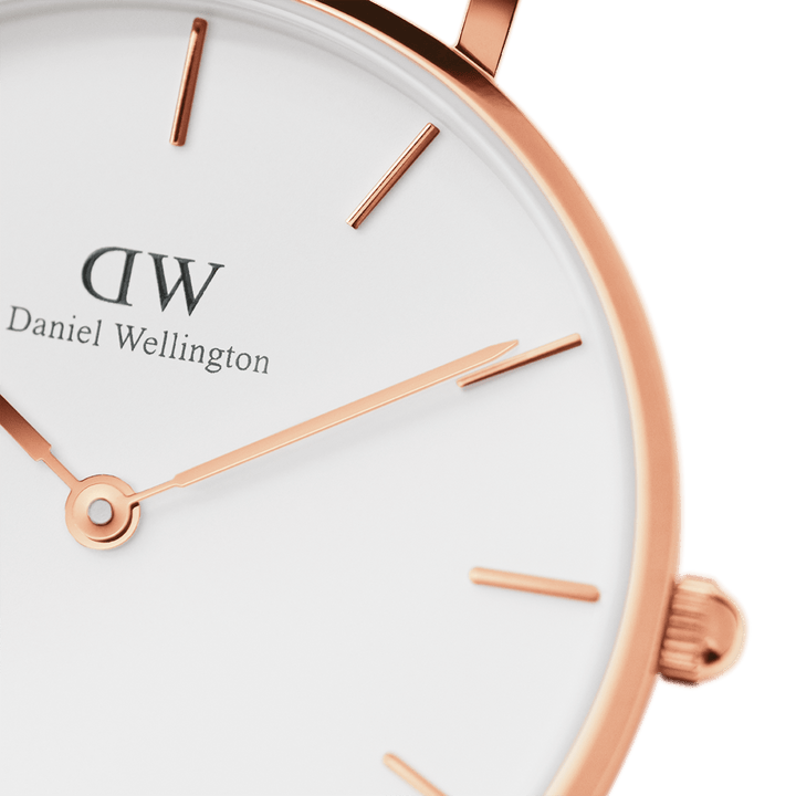 Daniel Wellington Petite 32 St Mawes Rose Gold & White Watch