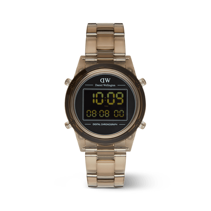 Daniel Wellington Retro Digital Dark Brown Watch