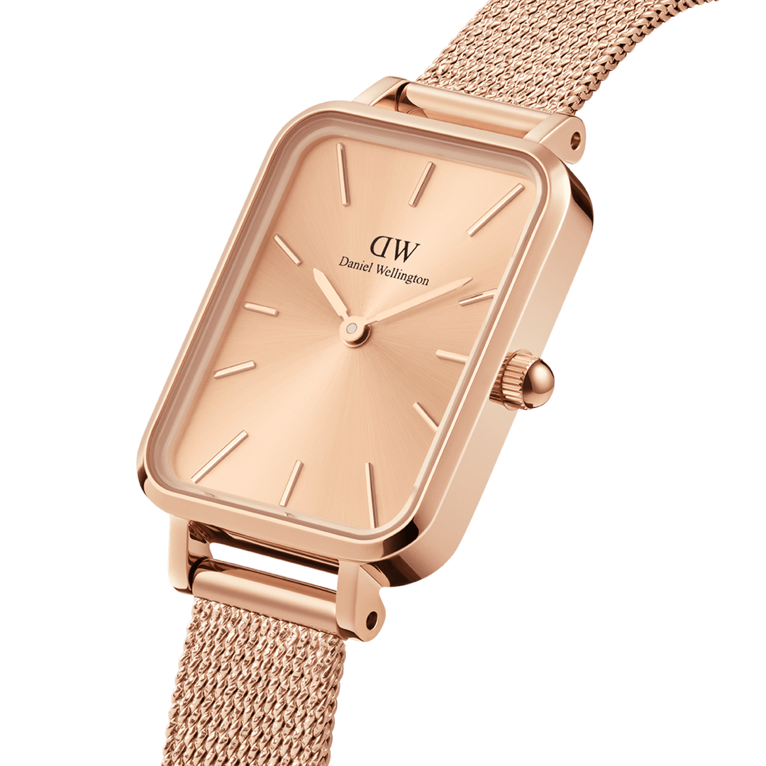 Daniel Wellington Quadro 20X26 Unitone Rose Gold Watch