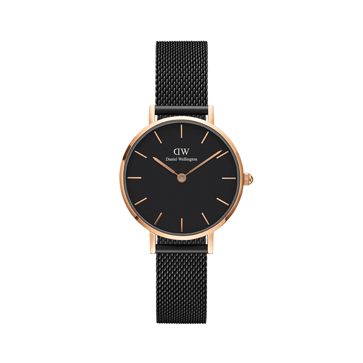 Daniel Wellington Petite 32 Ashfield Rose Gold & Black Watch