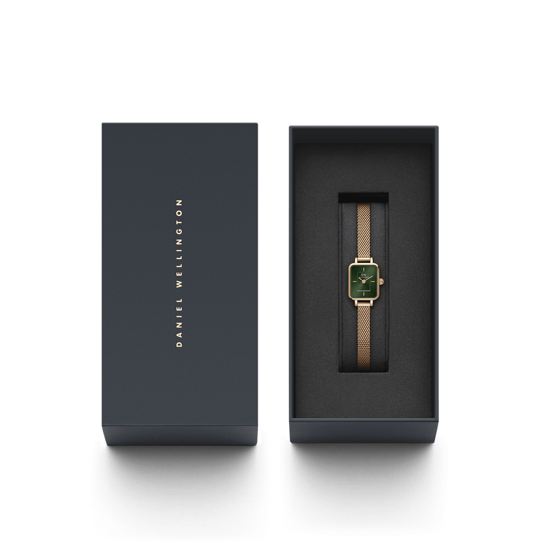 Daniel Wellington Quadro Mini Melrose Emerald Watch