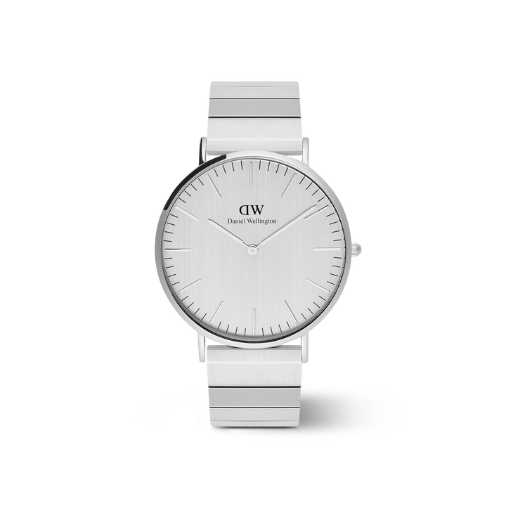 Daniel Wellington Classic Piano Link Silver Unitone Watch