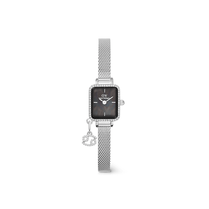 Daniel Wellington Quadro Mini Crystal Zodiac Sterling Watch