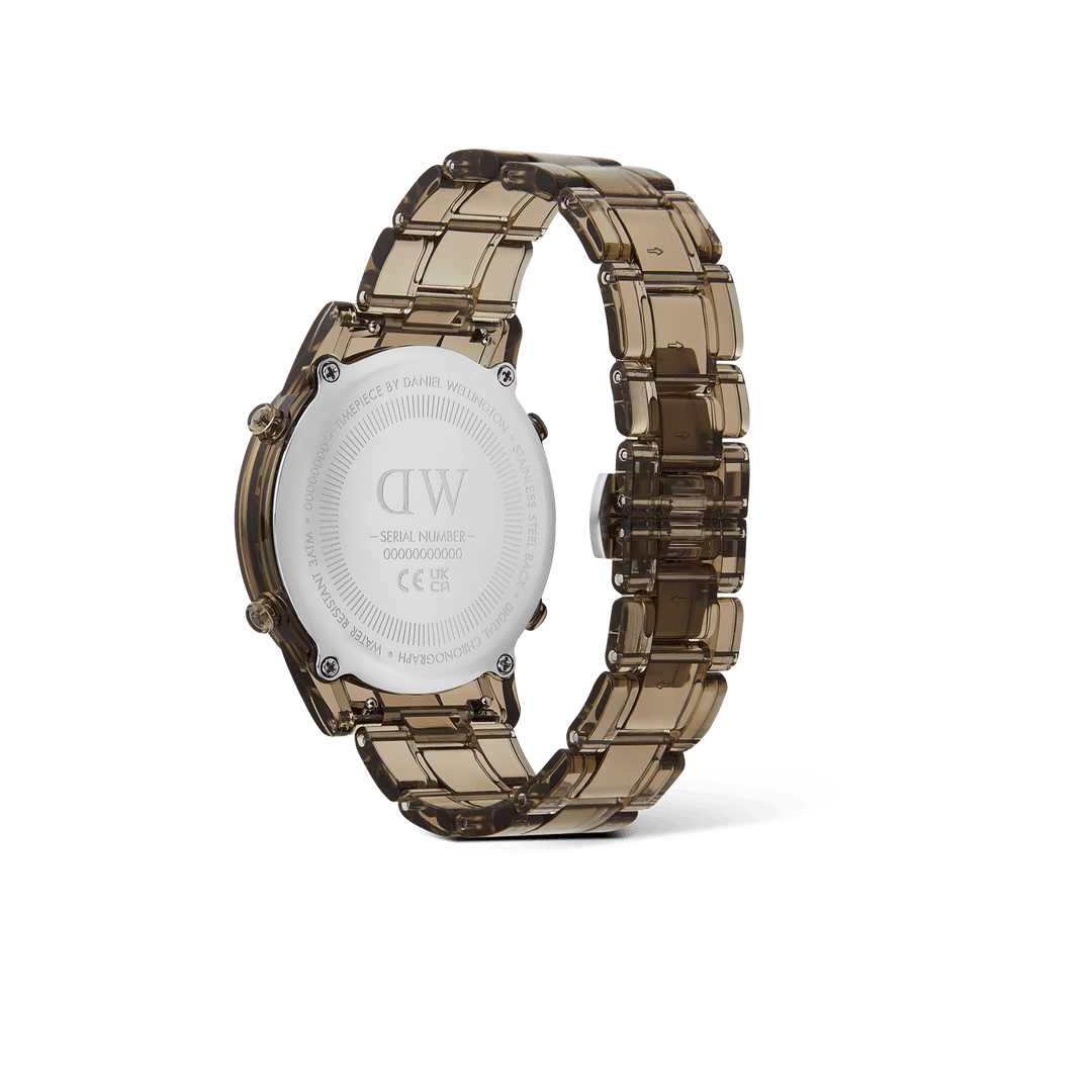 Daniel Wellington Retro Digital Dark Brown Watch