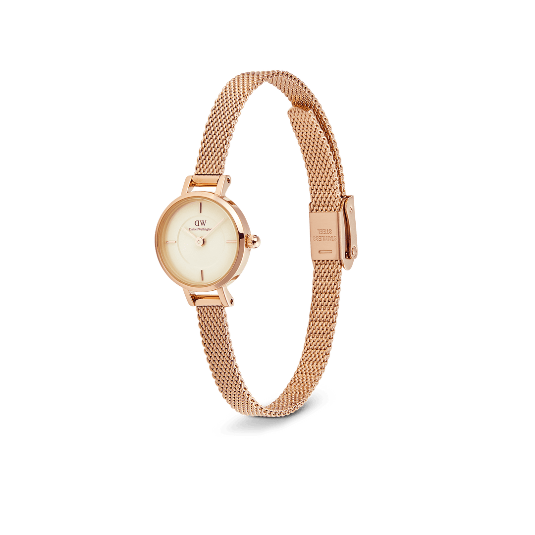 Daniel Wellington Petite Mini Champagne Melrose Watch 19mm