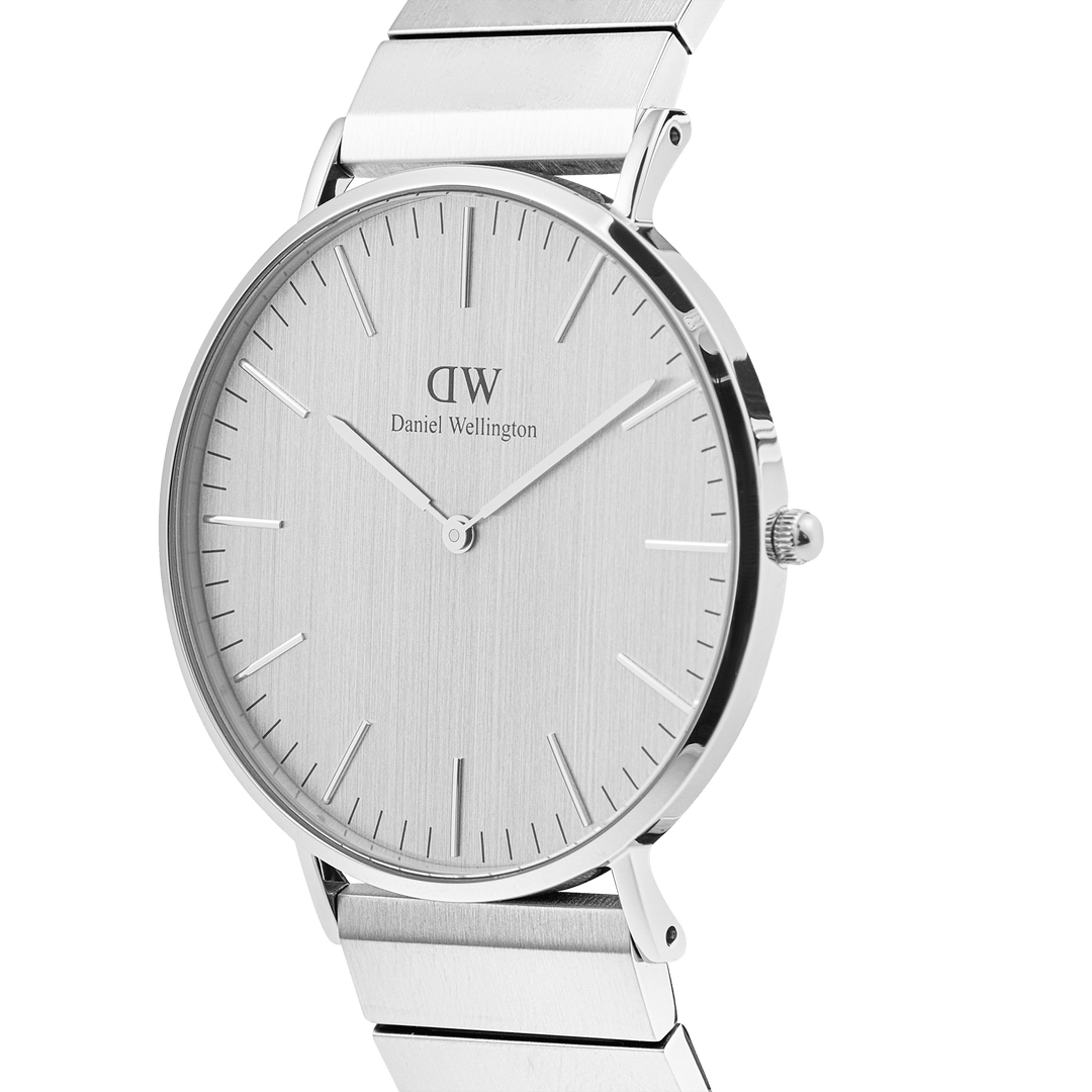 Daniel Wellington Classic Piano Link Silver Unitone Watch