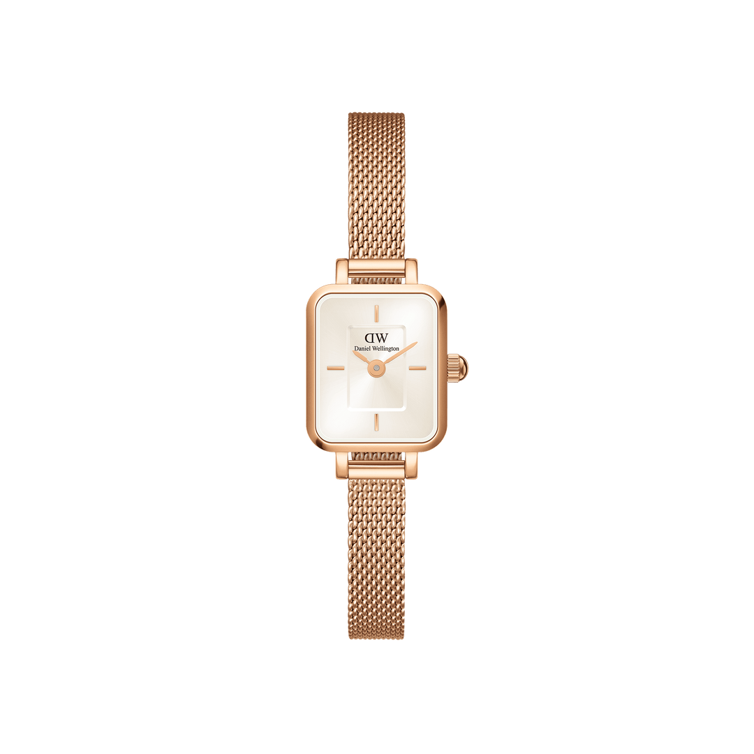 Daniel Wellington Quadro Mini Melrose Champagne Watch