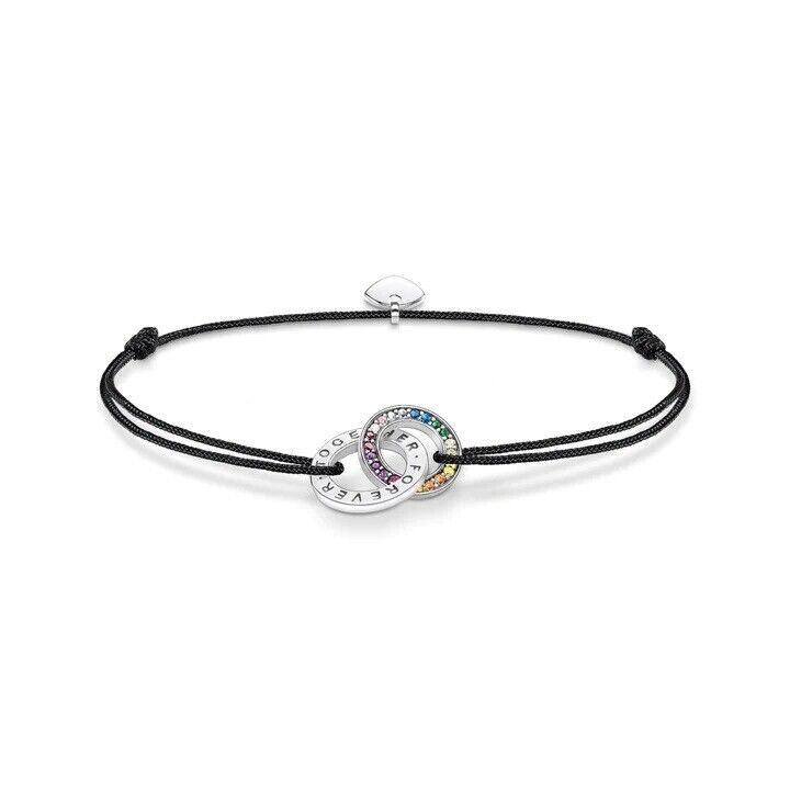 Thomas Sabo Bracelet Little Secret Two Rainbow Rings