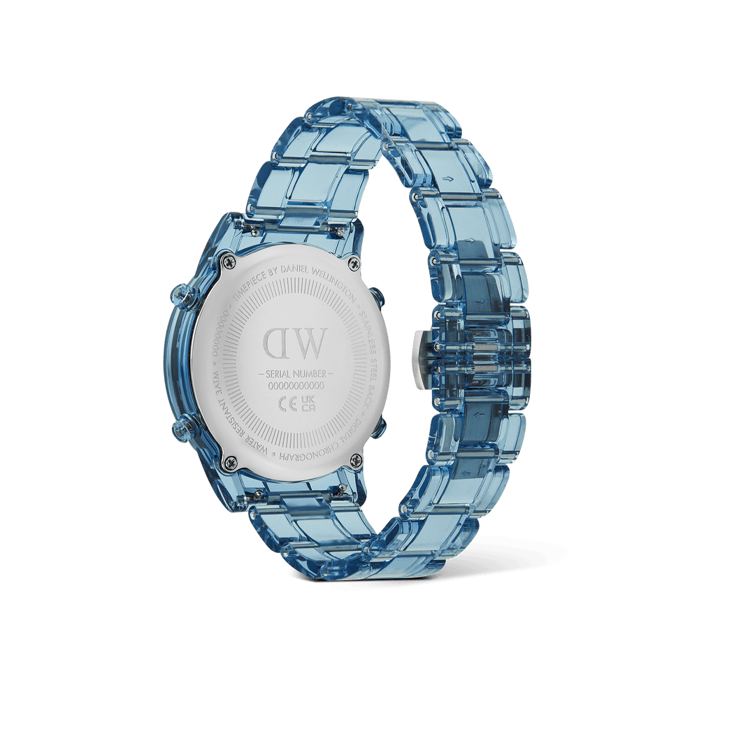 Daniel Wellington Retro Digital Light Blue Watch