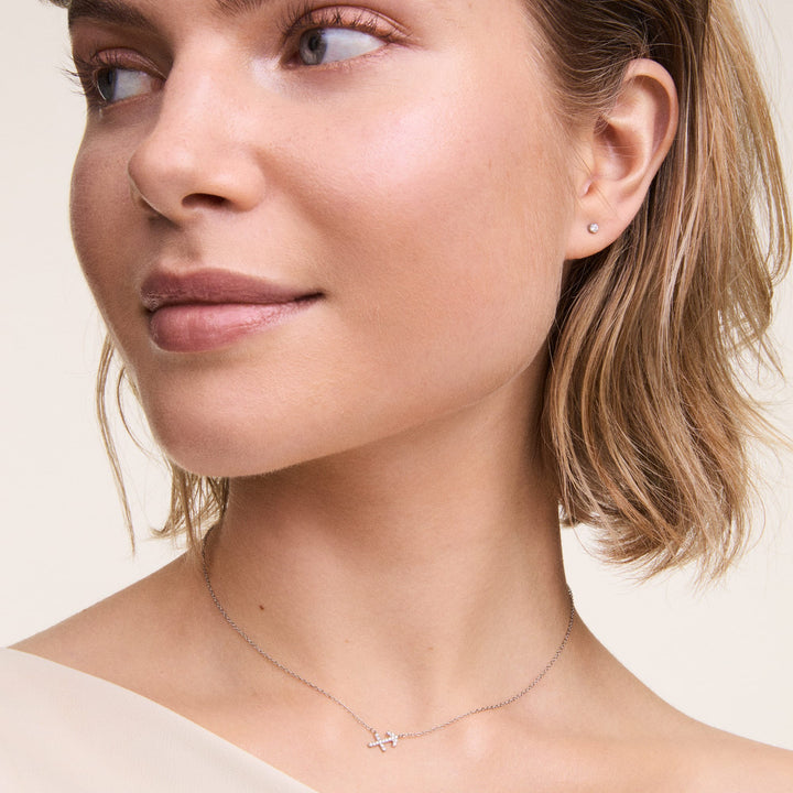 Daniel Wellington Zodiac Crystal Necklace Rose Gold