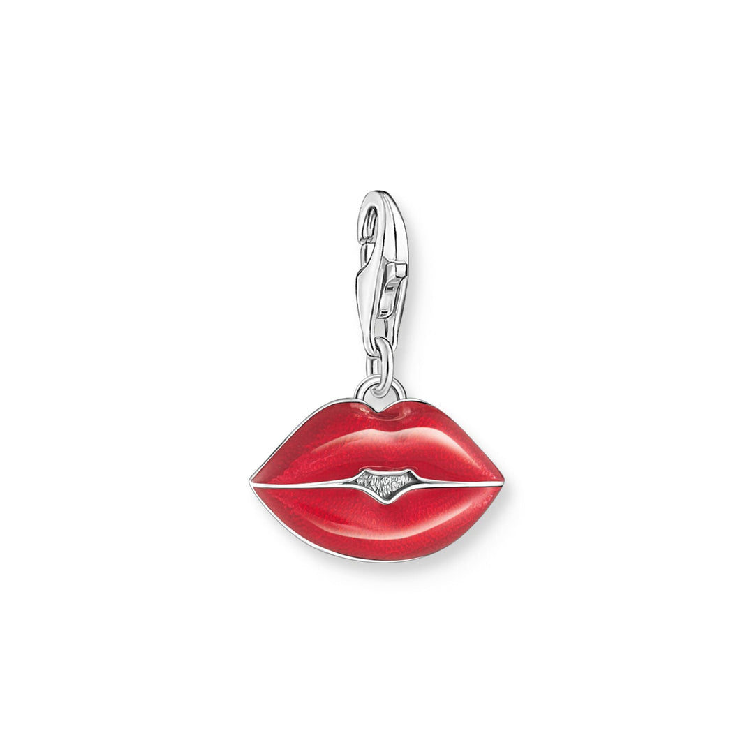 THOMAS SABO Charm Pendant Red Pouting Lips