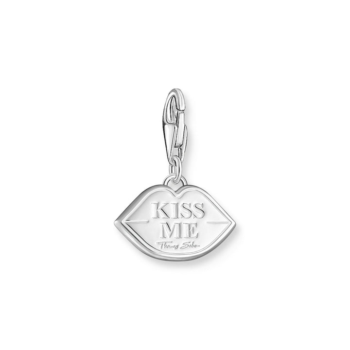 THOMAS SABO Charm Pendant Red Pouting Lips