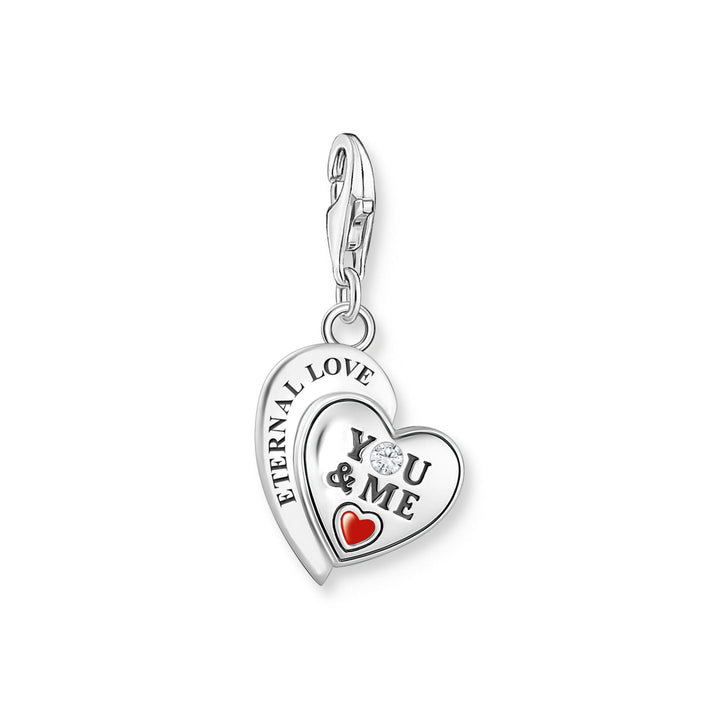 THOMAS SABO Charm Pendant You & Me Silver