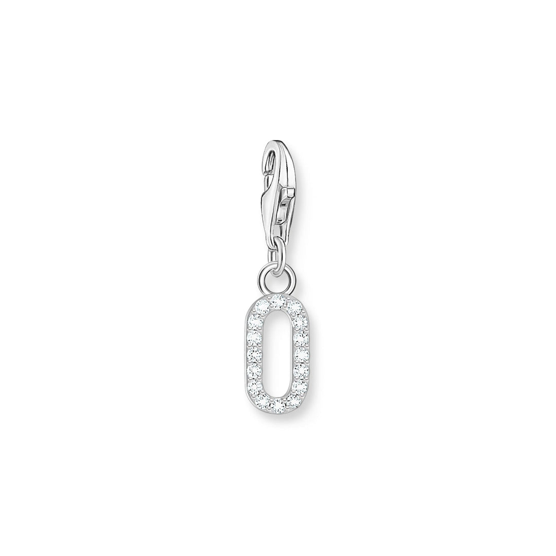 THOMAS SABO Charm Pendant Number "0" Silver