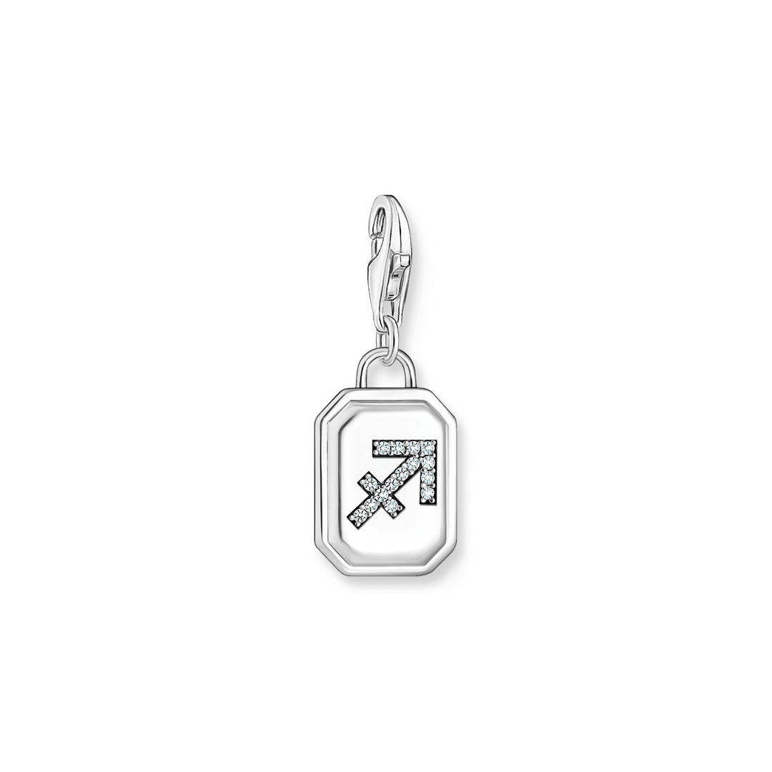 THOMAS SABO Charm Pendant Sagittarius Zodiac Sign Silver