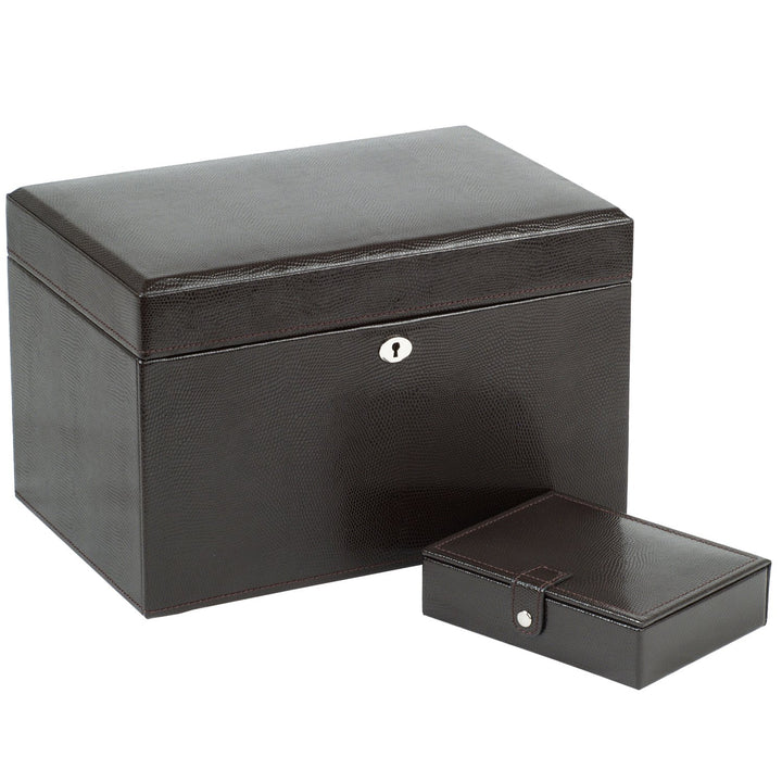 Wolf London Medium Jewellery Box Cocoa