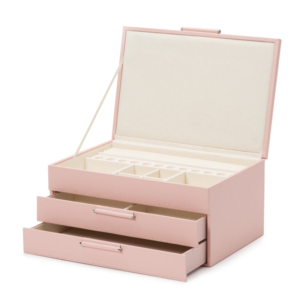 Wolf Sophia Jewellery Box Rose Quartz