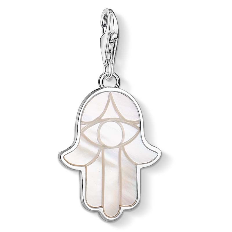 Thomas Sabo Charm Club Generation Mother Of Pearl Hand Of Fatima CC1557 - Lyncris Jewellers