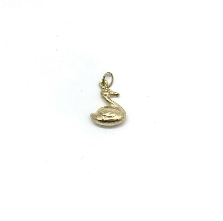 375 9ct Yellow Gold 3D Duck Baby Duckling Charm/Pendant - Lyncris Jewellers