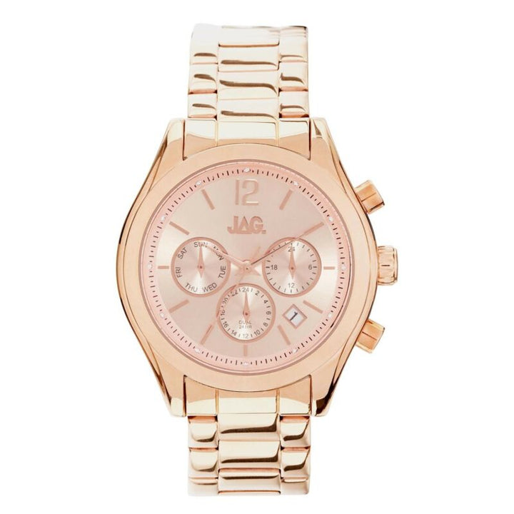 JAG Women's Lisa Rose Gold Chronograph Watch J2172A - Lyncris Jewellers