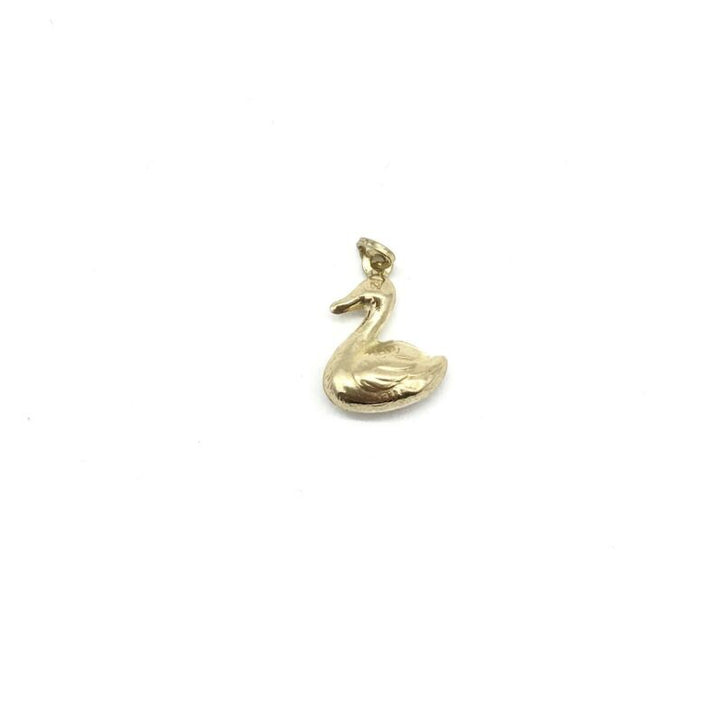 375 9ct Yellow Gold 3D Duck Baby Duckling Charm/Pendant - Lyncris Jewellers