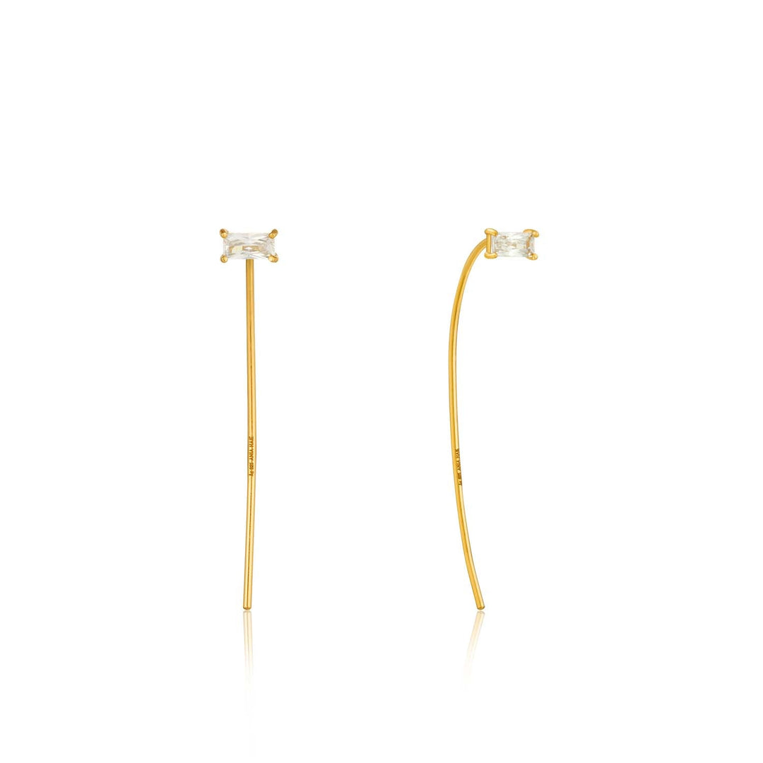 Ania Haie Glow Solid Drop Earrings - Gold