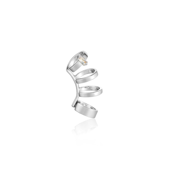 Ania Haie Glow Crawler Ear Cuff - Silver