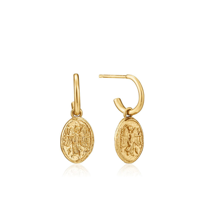 Ania Haie Nika Mini Hoop Earrings  - Gold