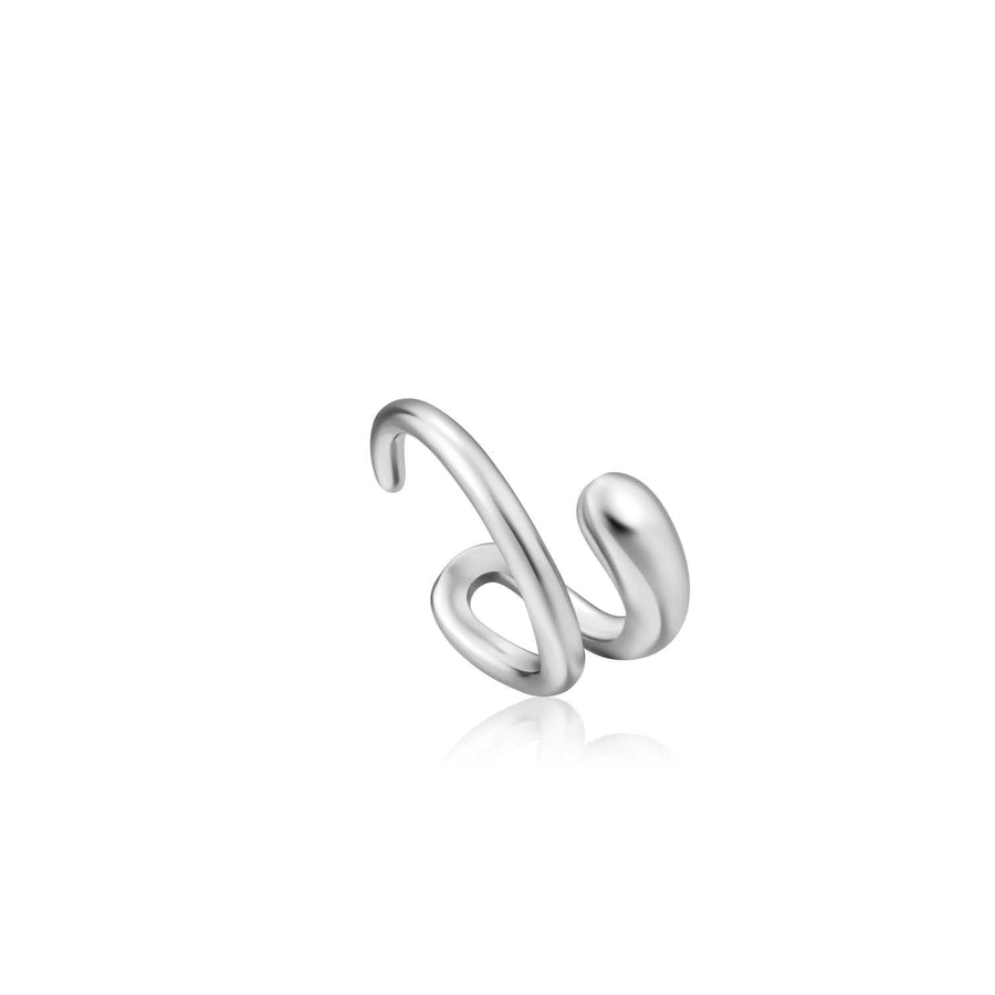 Ania Haie Luxe Ear Cuff - Silver