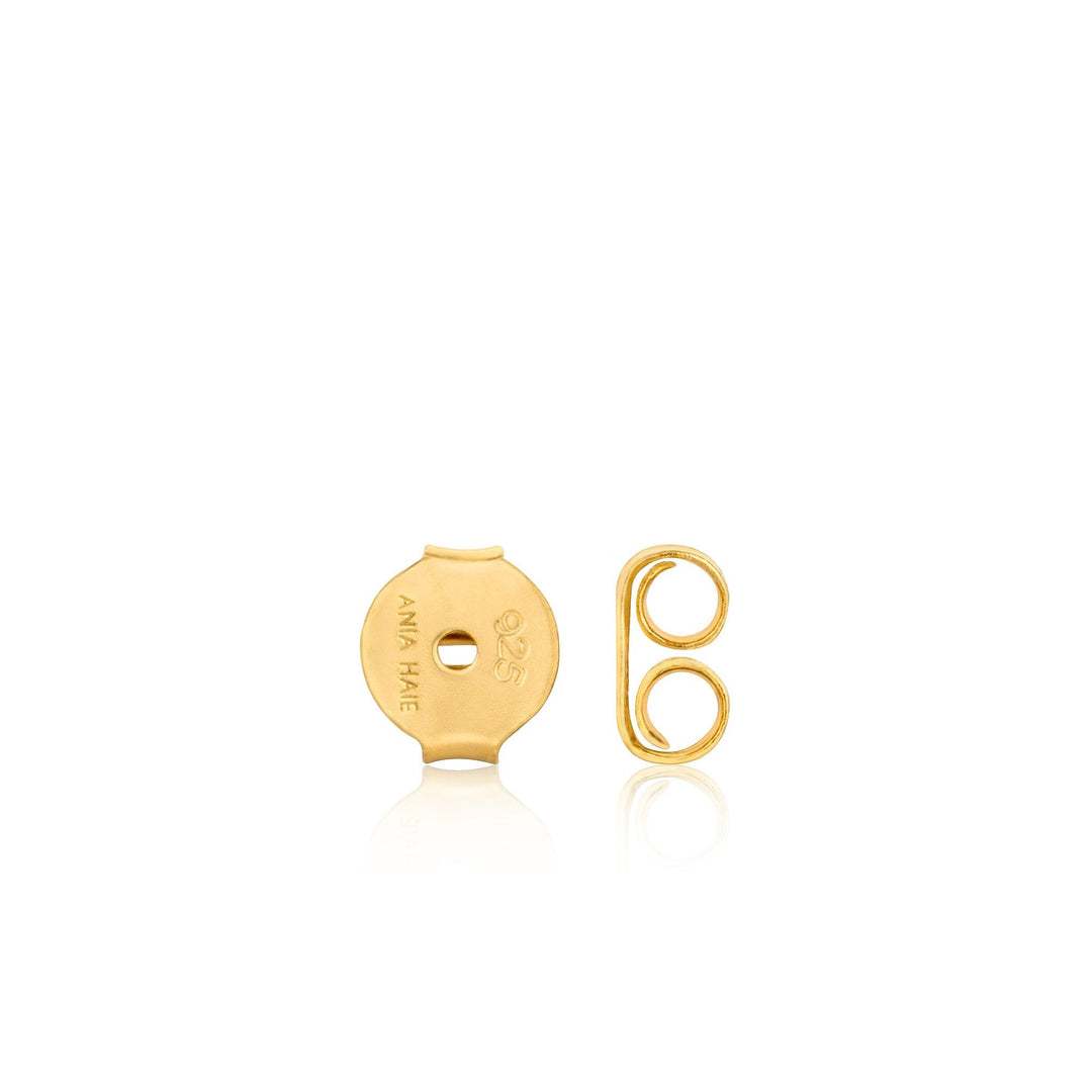 Gold Knot Stud Earrings