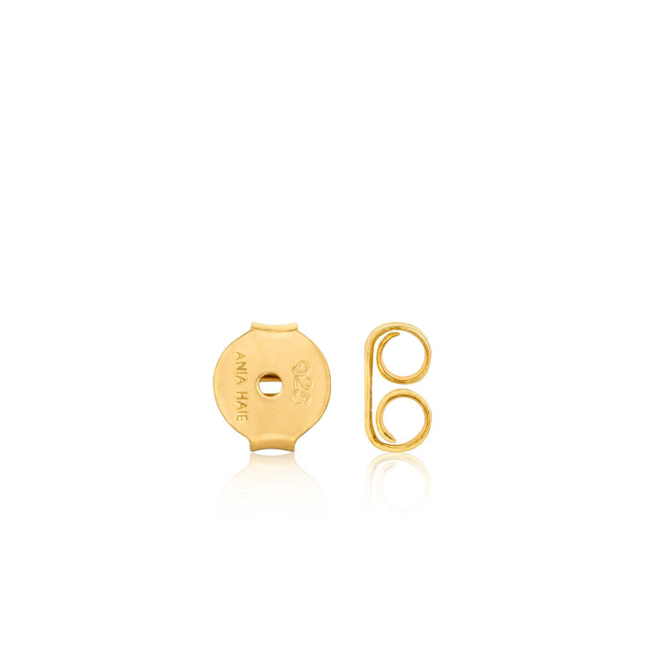 Gold Knot Stud Earrings