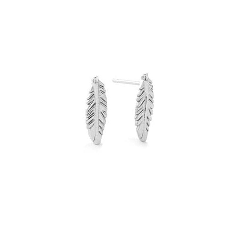 ALEX AND ANI Providence Feather Stud Earrings - Lyncris Jewellers