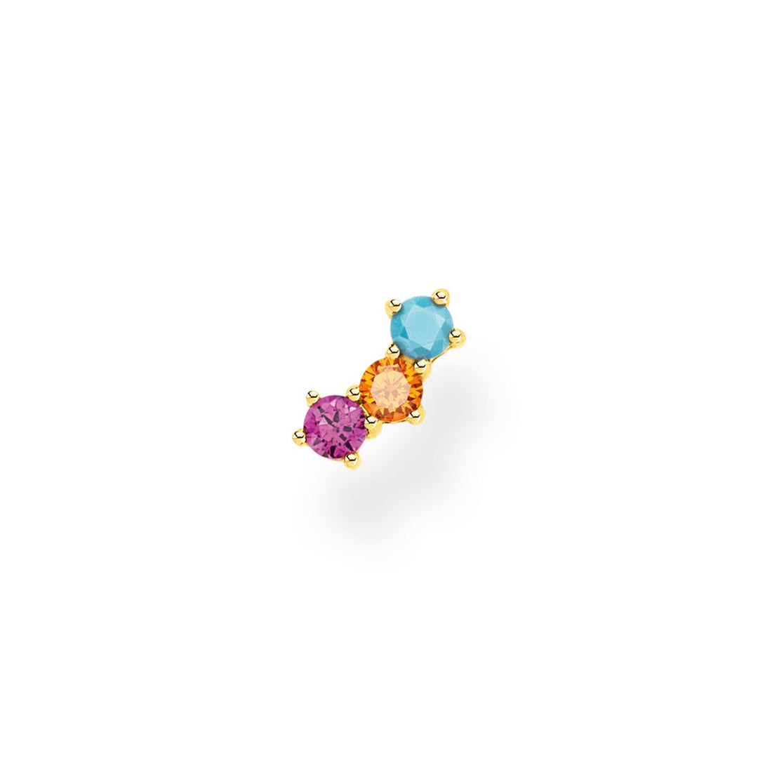 Thomas Sabo Ear Stud Colourful Stones