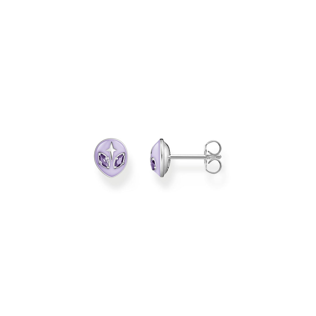 THOMAS SABO Alien Head Ear Studs