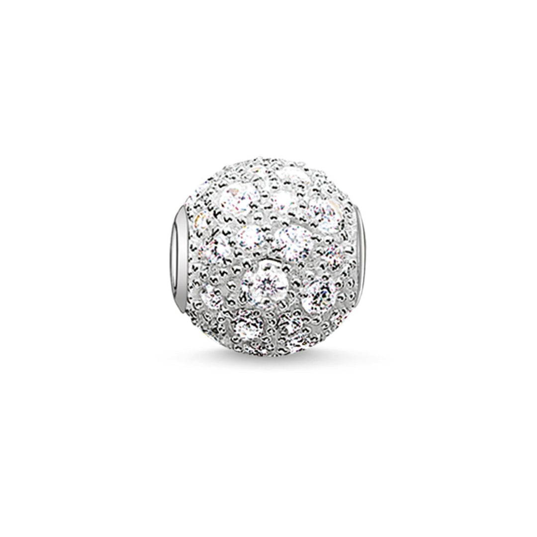 Thomas Sabo Bead "White Crushed Pave"