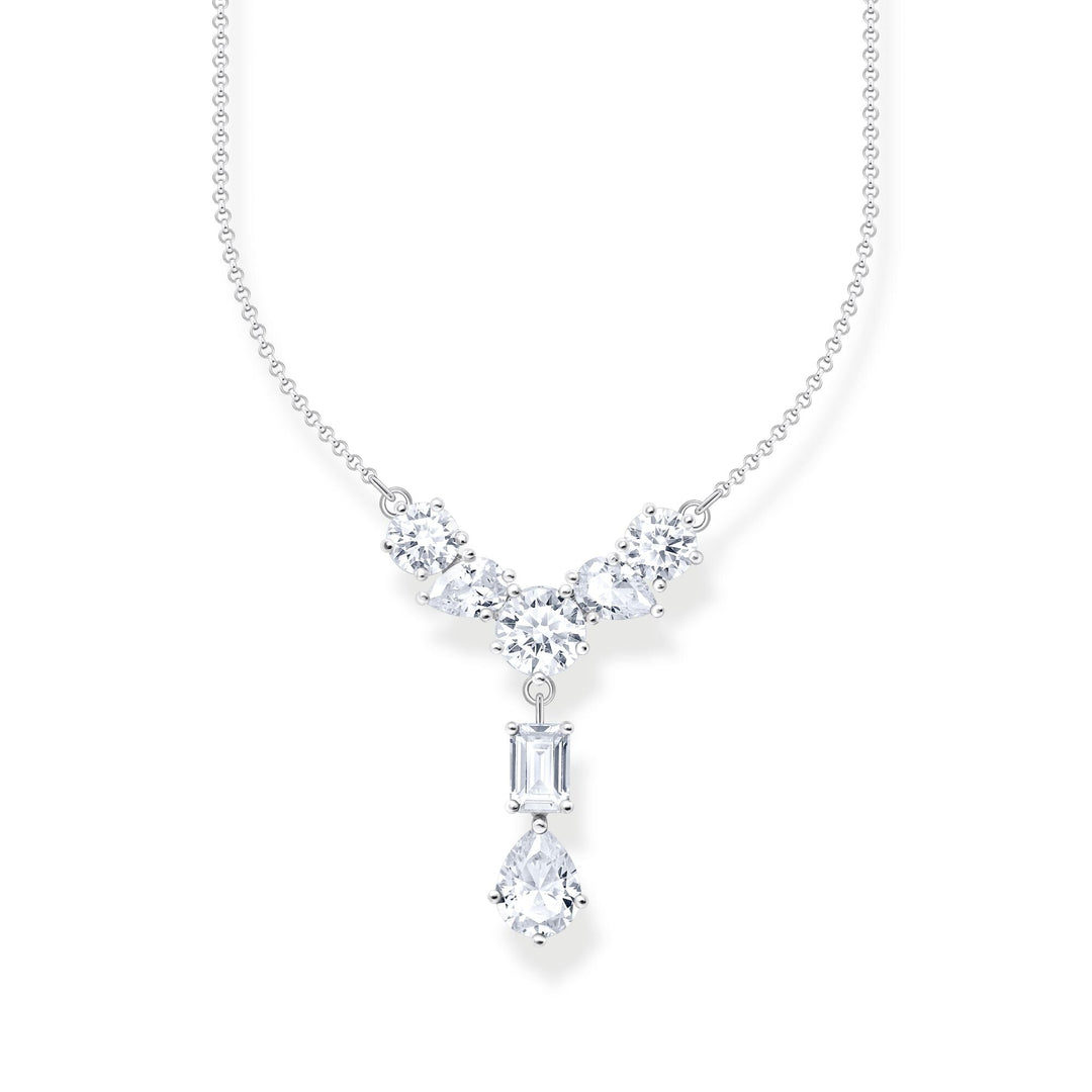 THOMAS SABO Heritage Glam Y-Necklace with White Zirconia Stones