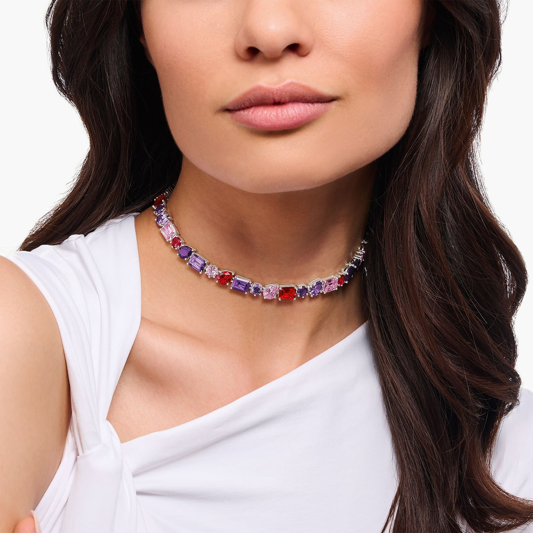 THOMAS SABO Heritage Glam Choker with Colourful Stones