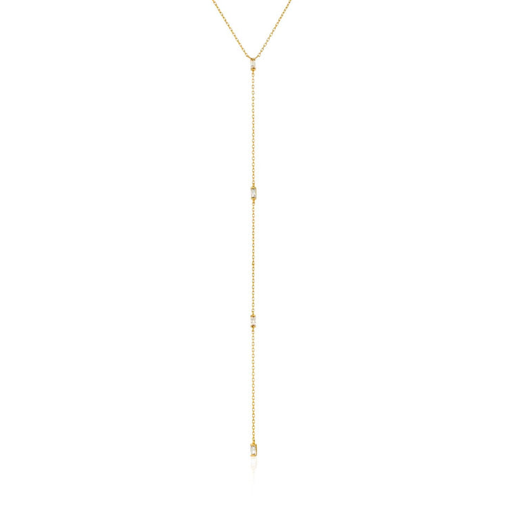 Ania Haie Glow Y Necklace - Gold