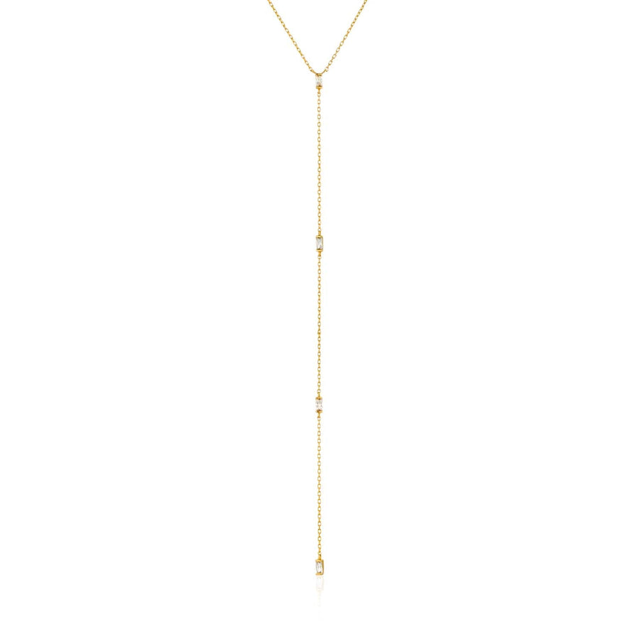 Ania Haie Glow Y Necklace - Gold