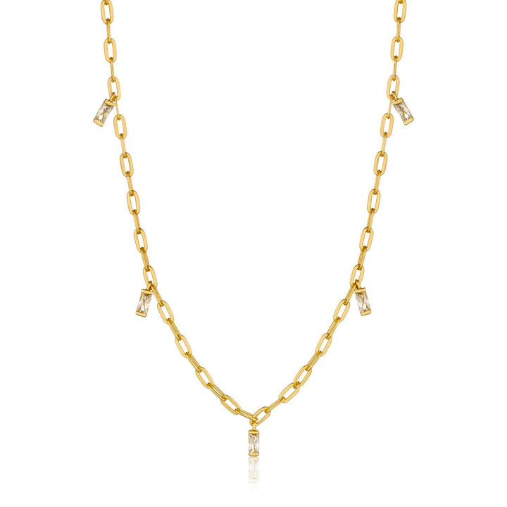 Ania Haie Glow Drop Necklace - Gold