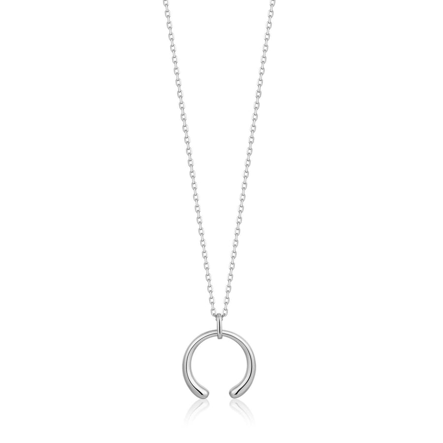 Ania Haie Luxe Curve Necklace  - Silver