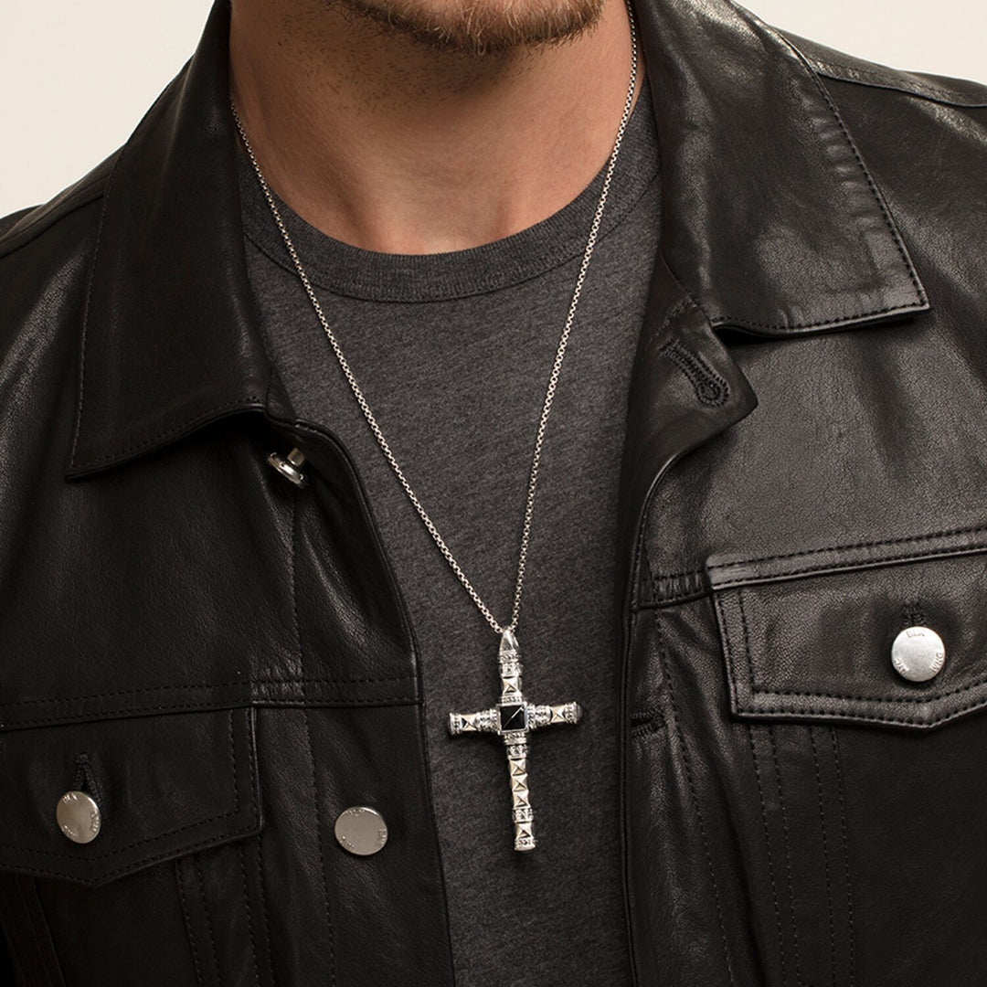 Thomas Sabo Pendant "Ethnic Cross Black Medium"