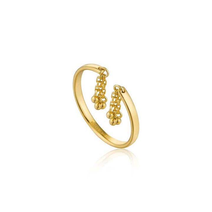 Ania Haie Tassel Drop Ring - Gold