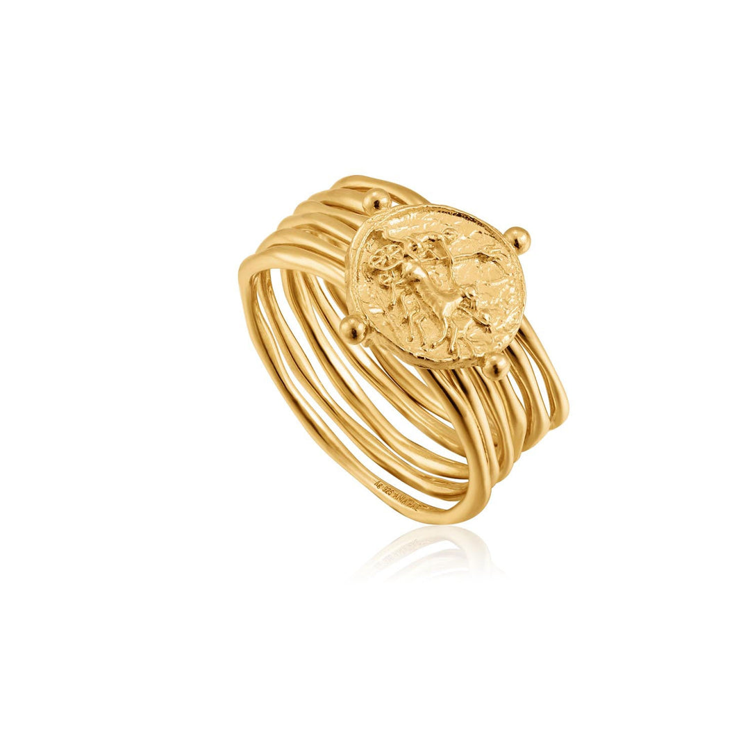 Ania Haie Apollo Ring  - Gold