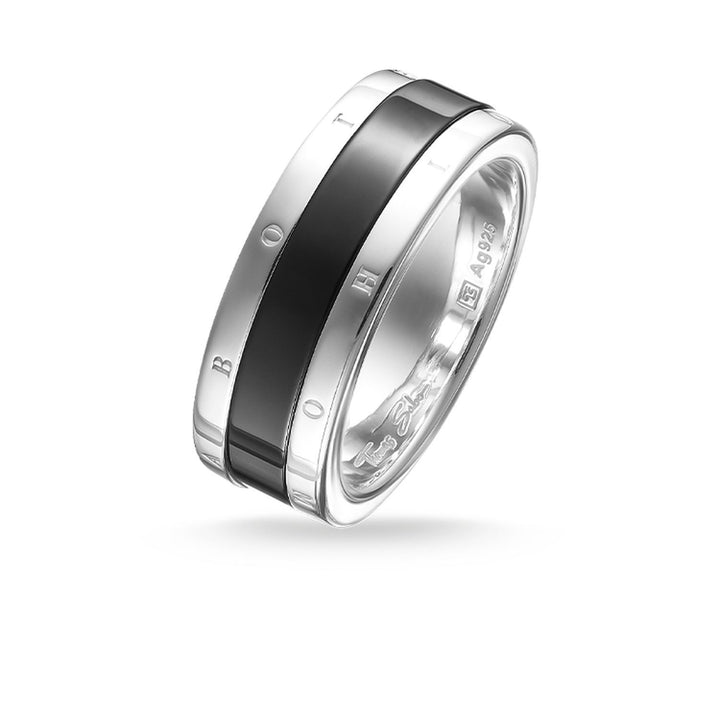 Thomas Sabo Band Ring "Ceramic"