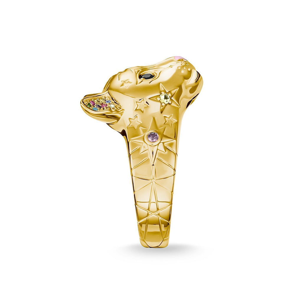 Thomas Sabo Ring Cat Gold