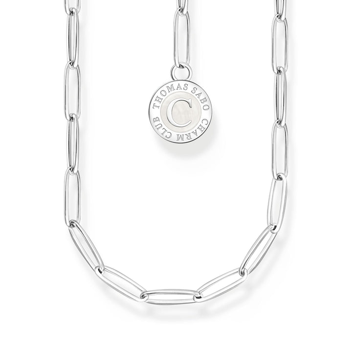 THOMAS SABO Member Charm Necklace with Charmista Disc Silver